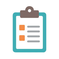  Clipboard Flat Icon