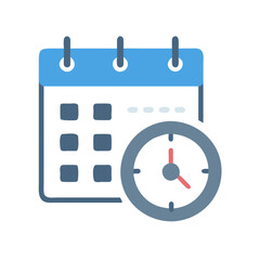  Detailed Deadlines Flat Icon