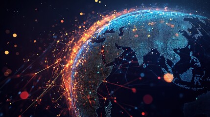 Global Business Network Embracing Diversity and Inclusion Concepts