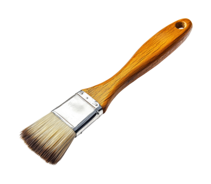 Action brush tool in home workspace environment isolated on transparent background, png