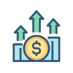  Profit Flat Icon