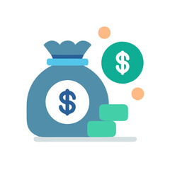  Stylish Savings Flat Icon