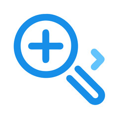  Zoom In Flat Icon