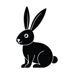 Rabbit Stock Illustration Vector Design on White Background