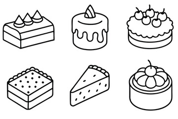 Delicious sliced cake perfect for any occasion