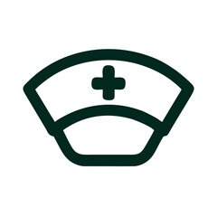 Nurse Hat Icon Design