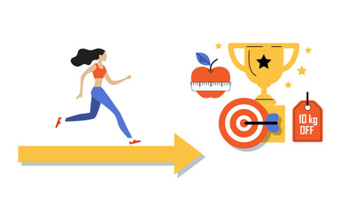 fitness woman exercising