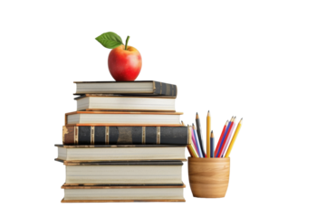 Insightful Decor: Authentic Educational Posters Demonstrated Isolated On Transparent Background