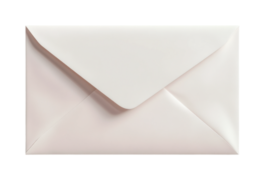 Mail envelope delivery office digital isolated concept isolated on transparent background, png