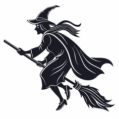 Halloween witches vector illustration