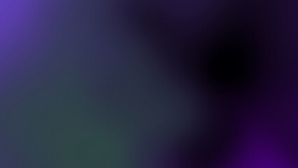 Abstract gradient background in purple blue and black tones