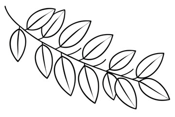 Tamarind Leaf Elements Pack