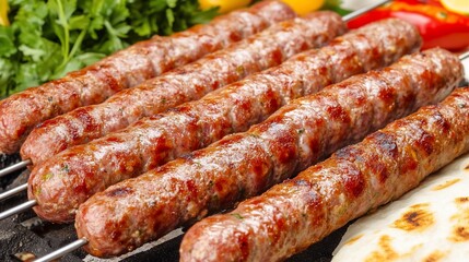 Grilled Meat Kebabs