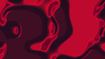 Vibrant abstract red maroon fluid pattern with glowing red highlights