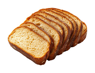 Sliced bread preparation kitchen food isolated on transparent background, png