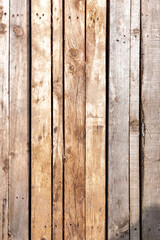 Weathered wooden wall texture close up background