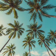 Palm Trees Tropical Paradise