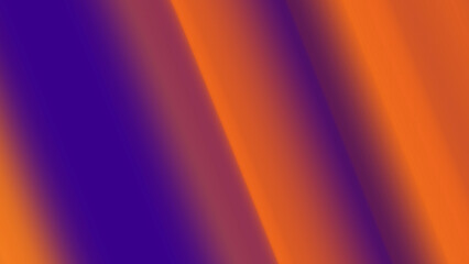 Diagonal purple and orange gradients blend smoothly together