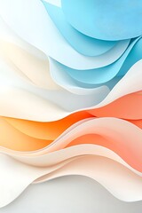 Abstract Paper Waves