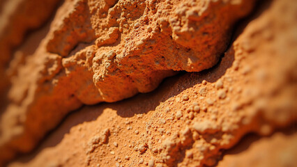 Close-up of a Red Brick