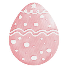 Ester eggs rabbit and chicken  element stickers watercolor