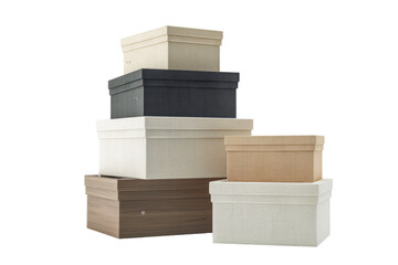 Nostalgic Nooks: Exploring Memory Boxes Isolated On Transparent Background