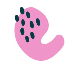 Abstract Organic Shape Elements – Colorful Modern Doodle Set