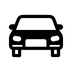 Front View Car Icon Design