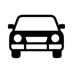 Front View Car Icon Design