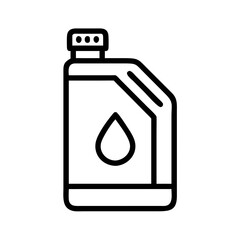 Motor Oil Canister Icon Design