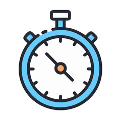 Stopwatch Timer Icon Design