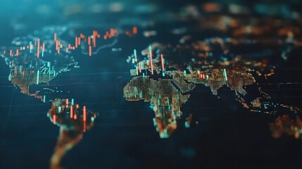 Global Forex Market Analysis with Candlestick Graphs and Data