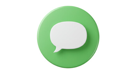 Isolated Speech Bubble Icon