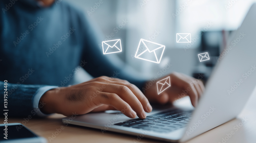 Poster E-Invoicing and Billing Automation in a Modern Office Setting