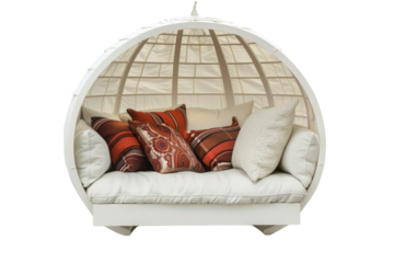Reading Nook Furniture Isolated On Transparent Background