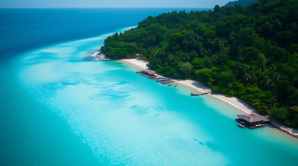 Aerial View of the Coast