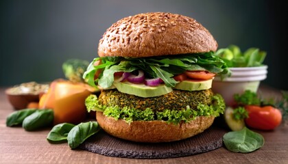 Plant-Based Burger 
