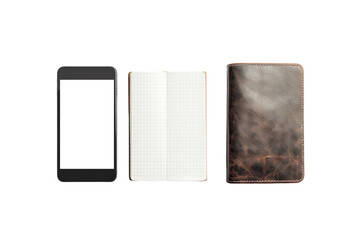 Detailed View of Shared Journal Apps Isolated On Transparent Background