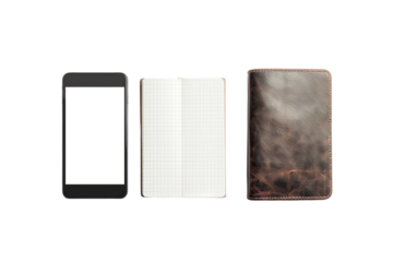 Detailed View of Shared Journal Apps Isolated On Transparent Background