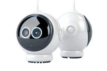 Revolutionizing Baby Care: Smart Baby Monitors Isolated On Transparent Background