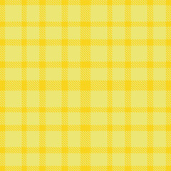 Plaid pattern seamless. Vibrant sun yellow & Rich sandy yellow Tartan Textile Design. 