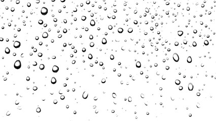 drops of water on the window Spray paint drips, ink blots or splatters set. Black splashes