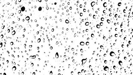 Water drops on blue surface grunge texture background