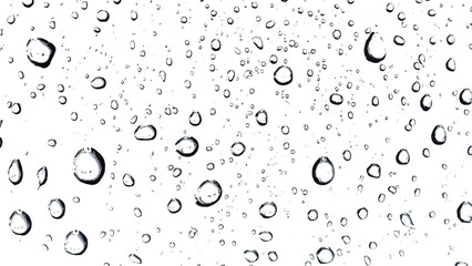 Water drops on blue surface grunge texture background