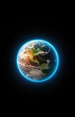 Fototapeta premium earth in space