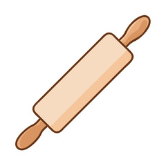 rolling pin icon, rolling pin vector illustration-simple illustration of rolling pin, perfect for rolling pin logos and icons