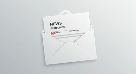 Newsletter Subscription: Email Marketing Campaign - Sign up for our newsletter. Receive news, offers, and promotions. Subscribe today via email. Simple and effective marketing. Stay informed