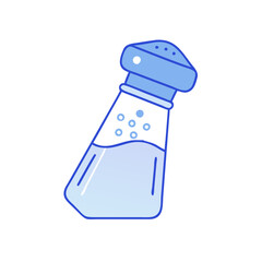 salt shaker icon, salt shaker vector illustration-simple illustration of salt shaker, perfect for salt shaker logos and icons