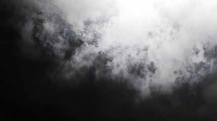 Dark Storm Clouds Overcast Sky with Textured Smoke and Light