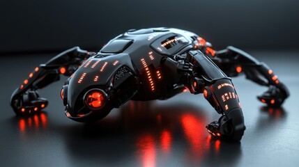 Futuristic robotic vehicle